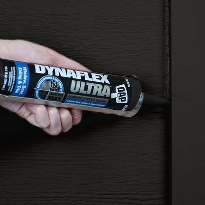 DAP Dynaflex Sellador impermeable de látex avanzado ultra negro 10 oz.12