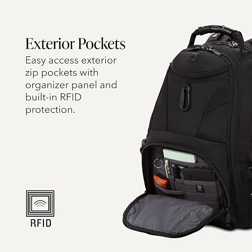 Swiss Gear 1900 Scansmart Tsa 17-inch Laptop Backpack Mochila para portátil Unisex adulto