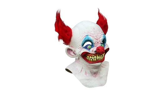 Chingo, Máscara de Payaso Diabólico, Máscaras de Clowns Payasos Asesinos Ideal para Disfraz de Halloween y Fiestas de Disfraces