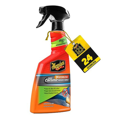Meguiar's Hybrid Ceramic Waterless Wash & Wax G251024, 24 oz