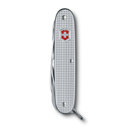Victorinox Navaja Farmer X Alox Estriado, 10 Usos, Plata