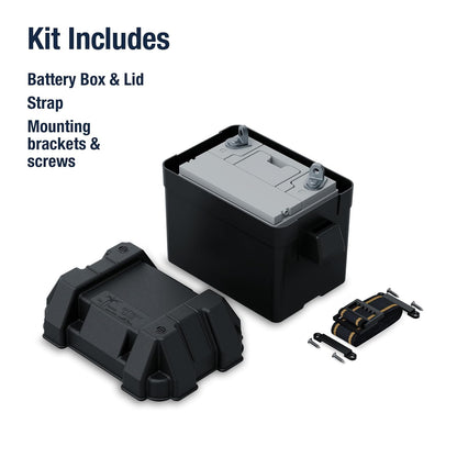 Attwood PowerGuard - Cajas de batería diseñadas para Marina, RV, Camping, energía Solar y más