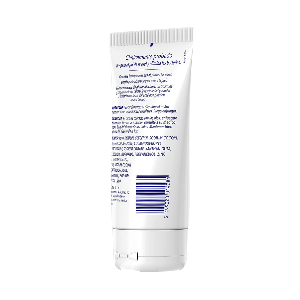 Benzacare pH Control Limpiador Facial Antibacterial 150 ml – Control de Acné, Ideal para Piel con Barros y Espinillas