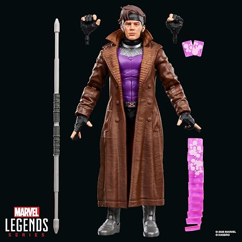 MARVEL Legends Series, Gambito, Avengers: Doomsday Studios, Figura Coleccionable X-Men a Escala de 15 cm Inspirada en la película