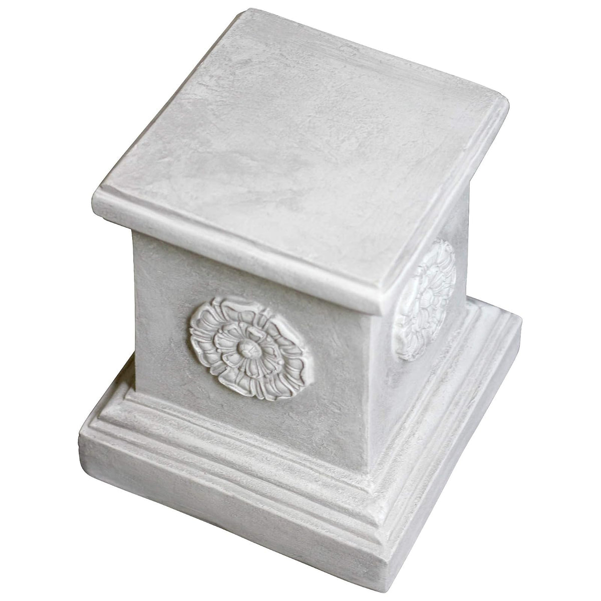 Design Toscano English Rosette Garden Sculptural Plinth - Large