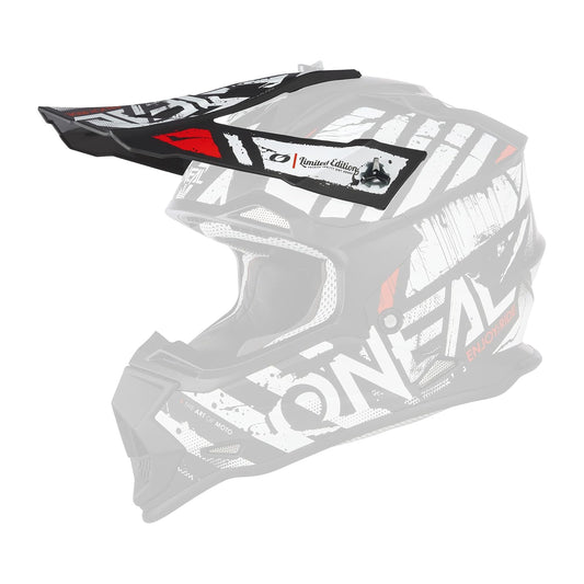 O'NEAL | Motorradhelm-Ersatzteile | Enduro Motocross | Ersatzschirm für den 2SRS Helmet Glitch V.23 | Spare Visor 2SRS Helmet Glitch V.23