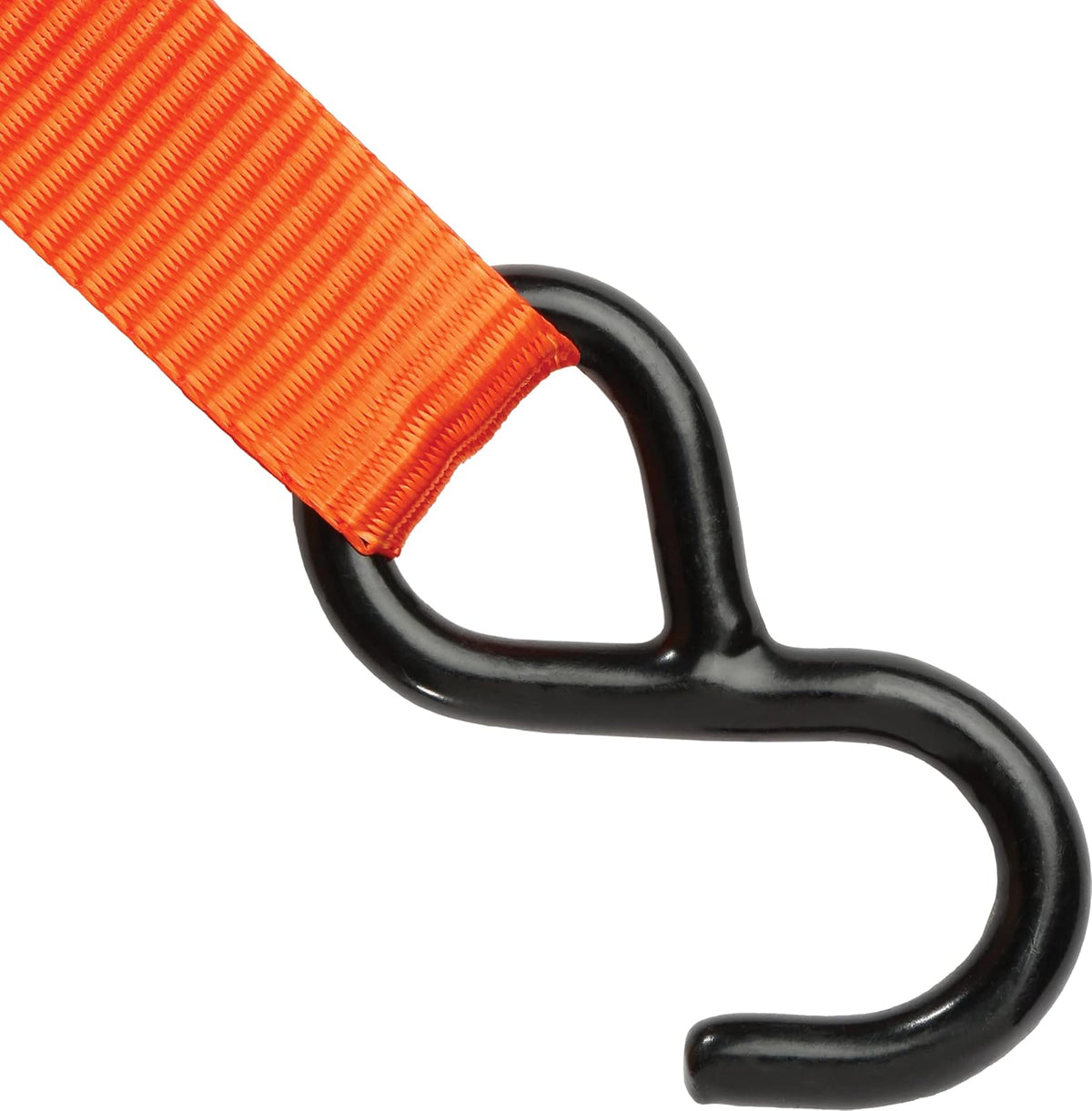 Black+Decker BDX1004 - Correas de Amarre con Hebilla de Leva de 1 x 10 pies, Carga de Trabajo Segura de 300 Libras, Resistencia a la Rotura de 900 Libras, Paquete de 4