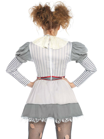 Leg Avenue Women's Creepy Clown Costume