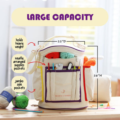 Hearth & Harbor - Kit de ganchillo para adultos y niños principiantes