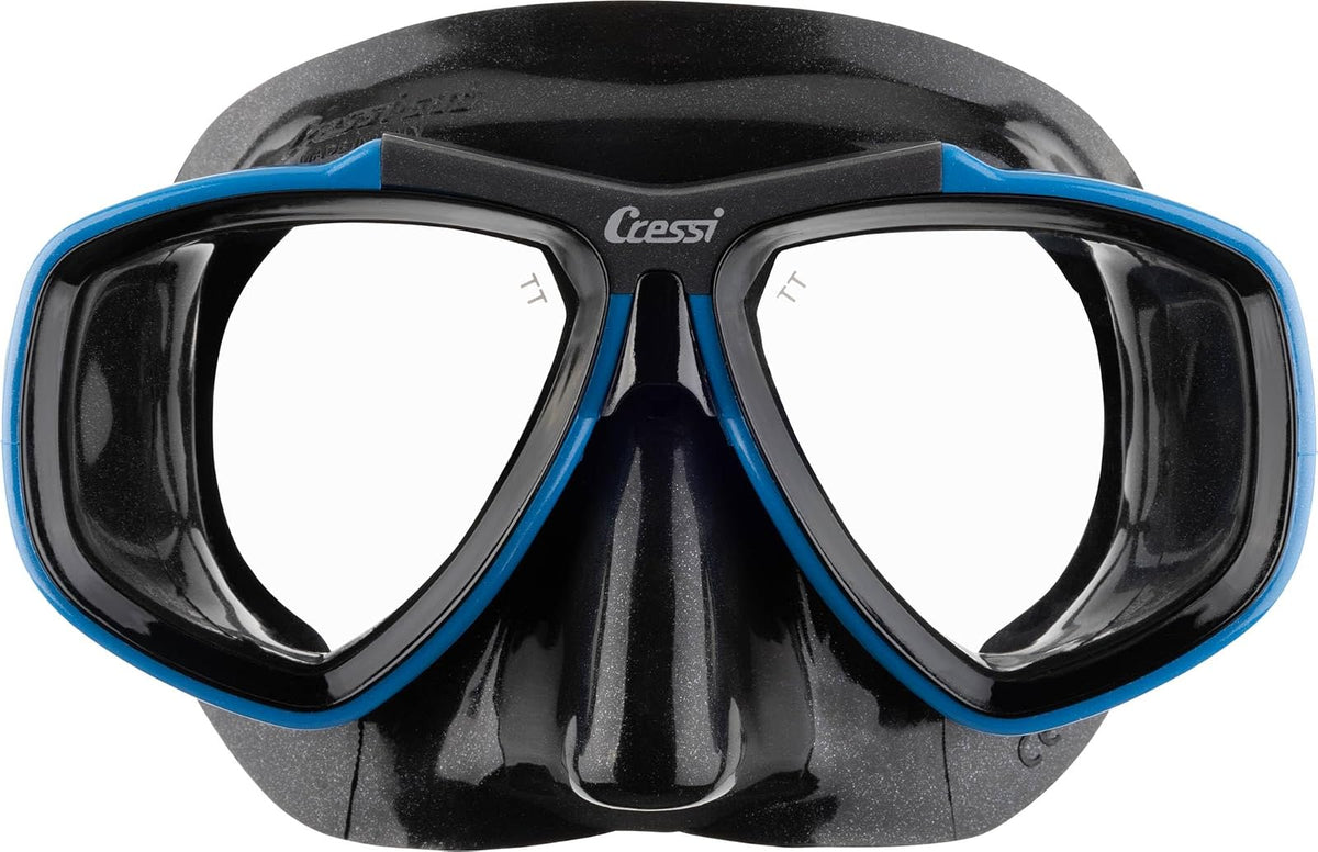 Cressi Primera máscara de Buceo con Lentes inclinadas para Buceo: Focus: Made in Italy