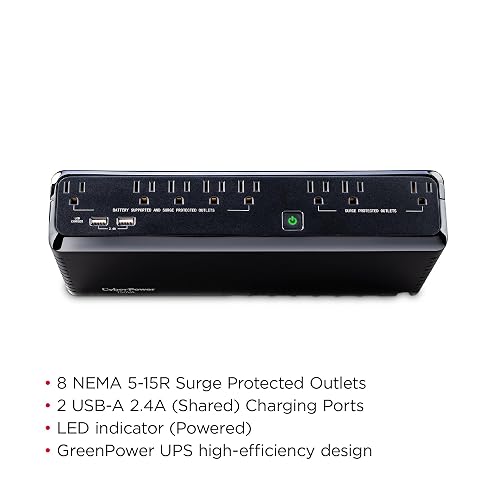 CyberPower No Break SL750U 750 VA / 375 W. Topología Standby