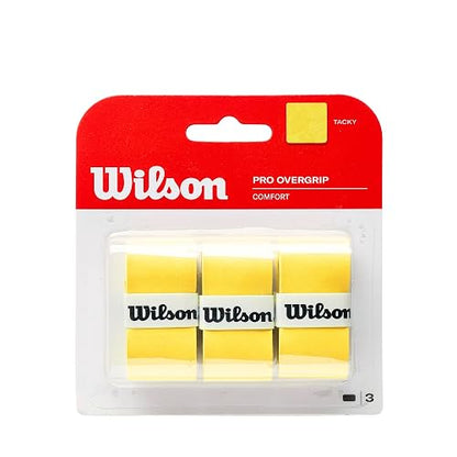 Wilson Pro Agarre para Raqueta de Tenis, 3 Unidades