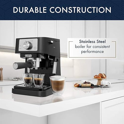 De'Longhi Cafetera Tipo Barista para Espresso EC260BK Stilosa