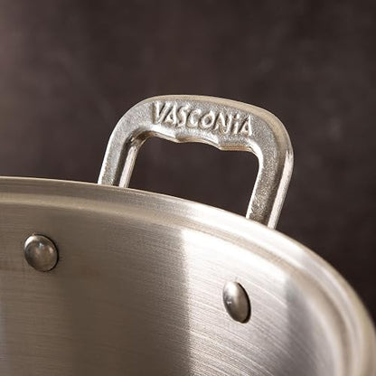 Vasconia | Vaporera 7 Litros Aluminio con Tapa de Vidrio y Rejilla 22cm | 100% aluminio, asas remachadas, pomo baquelita, calor uniforme, ahorro gas, certificado NOM, gran capacidad, cocina saludable