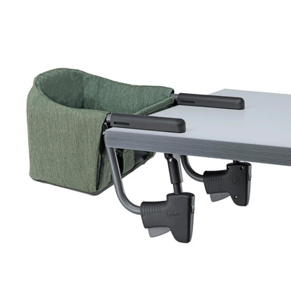 Chicco FastLock - Silla alta portátil para bebés y niños pequeños, se instala en segundos, musgo/verde
