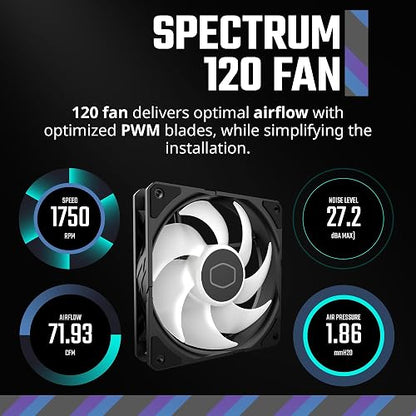ENFRIAMIENTO DE AIRE COOLER MASTER RR-S4NA-17PA-R1HYPER 212SPECTRUMV3