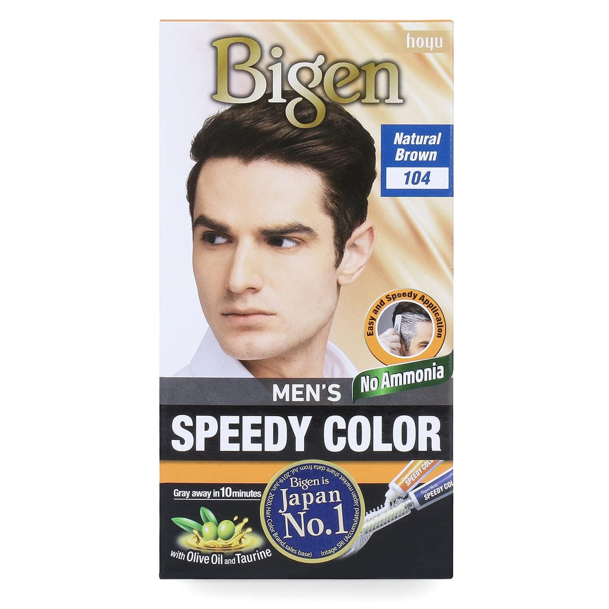 Bigen 101 Tinte para Cabello, Caballero - Castaño