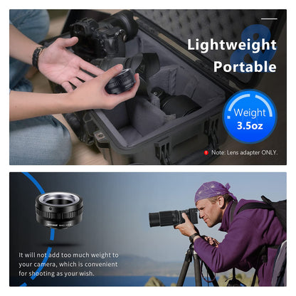 NEEWER Lens Mount Adapter for M42 Lens to Sony NEX E-Mount Camera,Fits Sony A7 A7S/A7SII A7R/A7RII A7II A3000 A6000 A6300 NEX-3 NEX-3C NEX-5 NEX-5C NEX-5N NEX-5R NEX-6 NEX-7 NEX-VG10/20