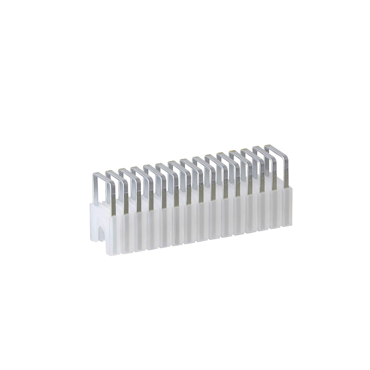 Arrow 591168 - Grapas aisladas de acero auténtico T59 de 1/4 pulgadas por 1/4 de ancho de corona para cable y cableado, transparente, 300 unidades