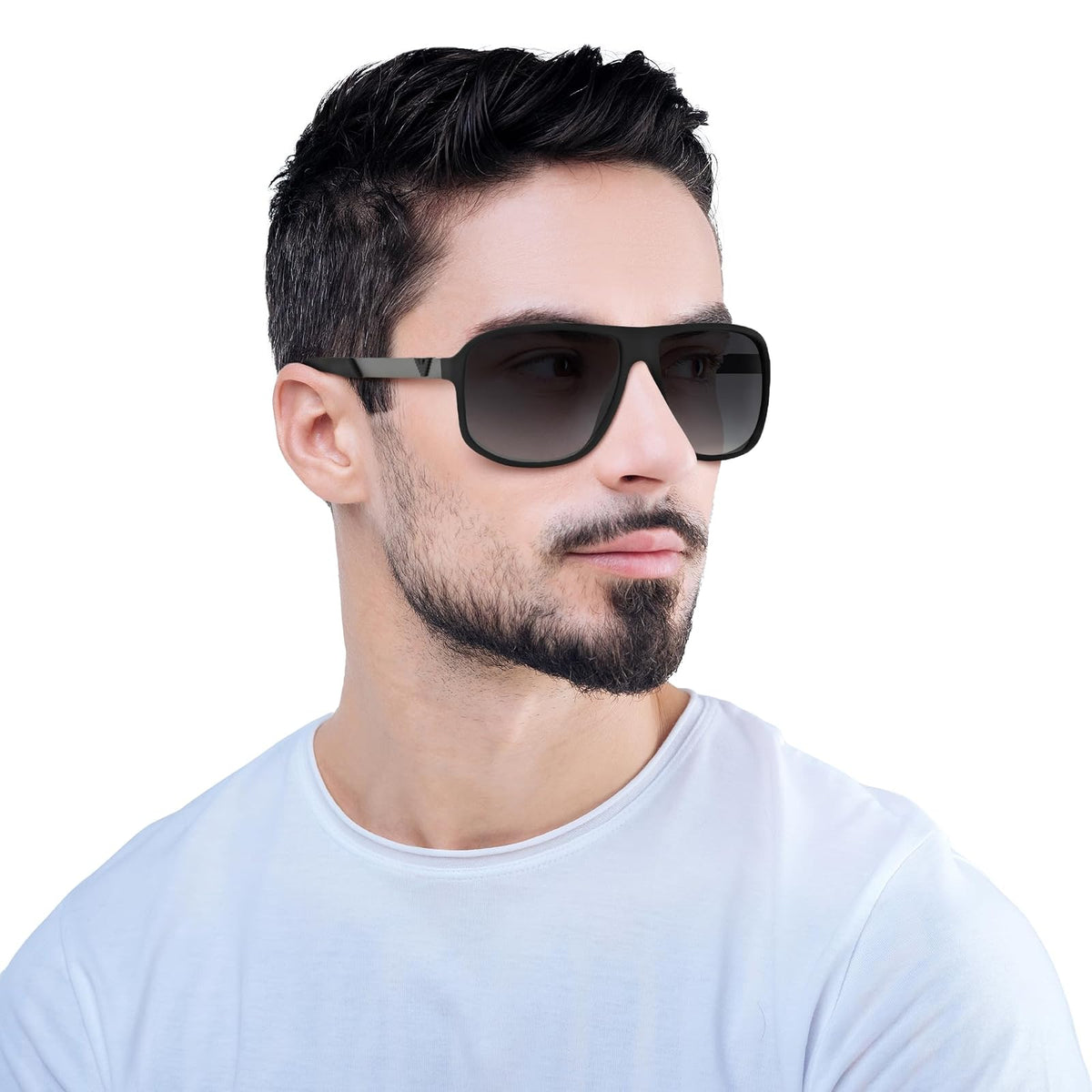 Emporio Armani mens Ea4029 Square Sunglasses
