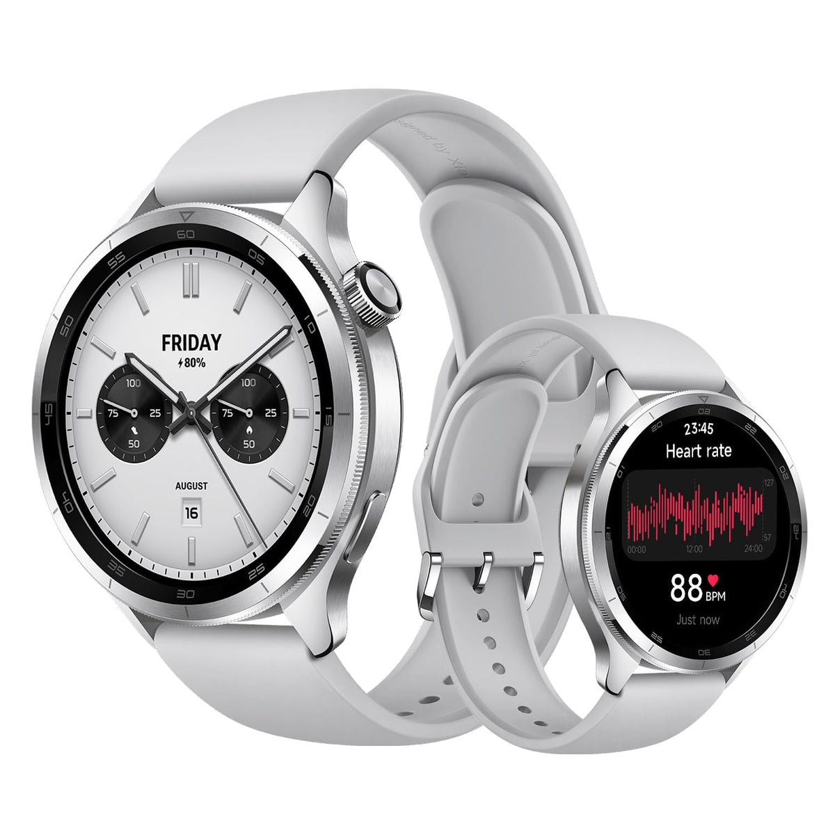 Xiaomi Watch S4 Smartwatch con GPS, Pantalla AMOLED 1.43" - Modern - Plata