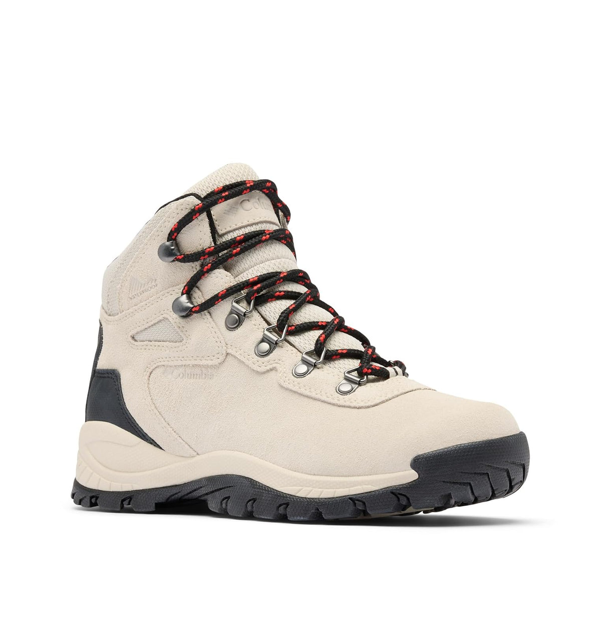 Columbia Newton Ridge Plus Bota para senderismo para Mujer - 25.0 cm - Gris nube - rojo amapola