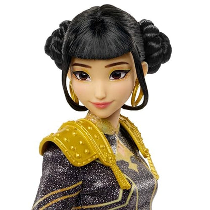 KPOP Demon Hunters Muñeca con Canciones Zoey | Use un vestido de diseñador extraíble, 5 articulaciones posicionables, inspirado en la película