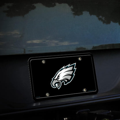 'Rico Industries NFL Football Philadelphia Eagles Metal Auto Tag 6'' x 12'' - Great for Truck/Car/SUV'