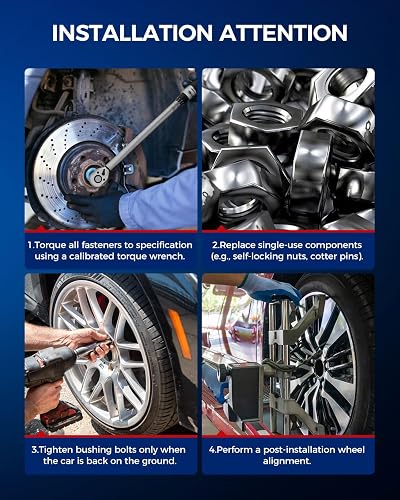 KAX Brazo de control inferior delantero con rótulas compatible con Buick Encore Chevy Trax 2013-2022, 2014, 2015, 2016, 2017, 2018, 2019, 2020, 2021, K623137, K623138, kit de suspensión 2 unidades