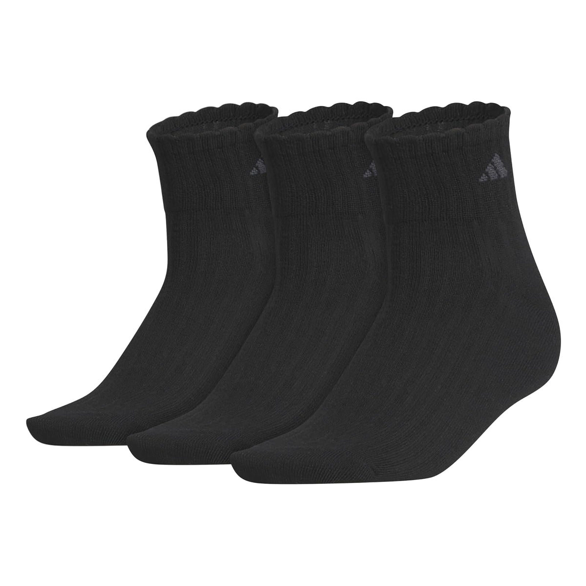 adidas Women's Sport Fashion 3-pack Quarter Calcetín de cuarto Mujer
