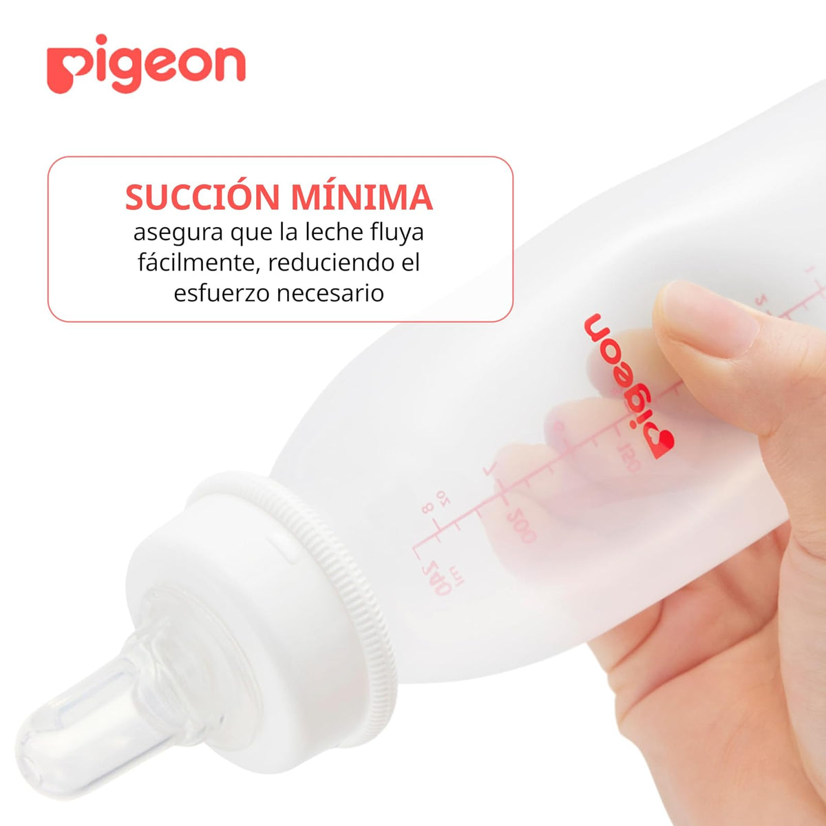 PIGEON Biberones Especiales para Niños con Labio Leporino y Paladar Hendido Cosas para Bebes Recien Nacidos - Articulos para Bebe Biberon con Succión Fácil - Liviano y Durable para Bebé