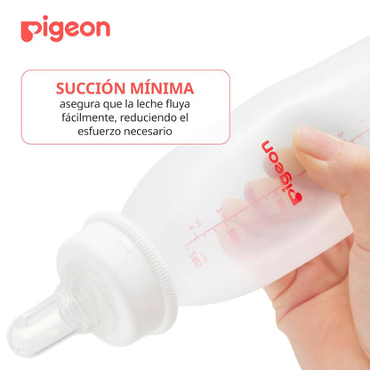 PIGEON Biberones Especiales para Niños con Labio Leporino y Paladar Hendido Cosas para Bebes Recien Nacidos - Articulos para Bebe Biberon con Succión Fácil - Liviano y Durable para Bebé