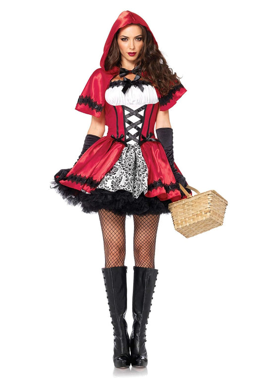 Leg Avenue Women's Gothic Red Riding Hood Costume