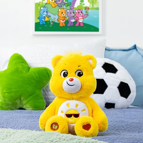 Care Bears Oso de Peluche, 14 Pulgadas - Funshine Bear