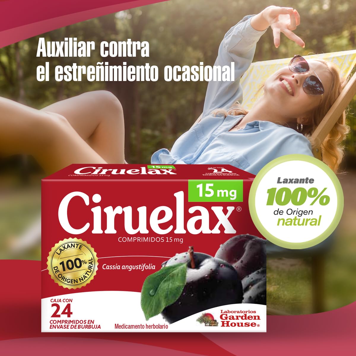 Ciruelax Comprimidos, 24 Piezas