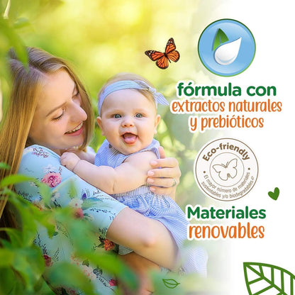 Bio Baby Pañal Bebé , Talla 6 XXG -grande, 160 units