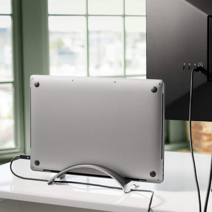 Twelve South BookArc - Soporte Vertical de Escritorio para portátiles Apple (Plateado)