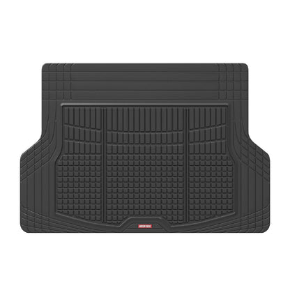 Motor Trend Premium FlexTough - Alfombrilla de Carga con Agarre de tracción y diseño Fresco, Resistente y Recortable para baúl de Automóvil, camión, SUV, Negro (DB220-B2)