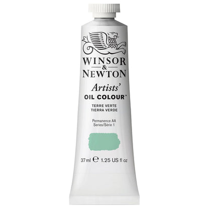 Winsor & Newton Artists' Oil Colour Pintura al Óleo Profesional, 37 ml - Tubo de 35,44 g - Verde (Terre Verte)