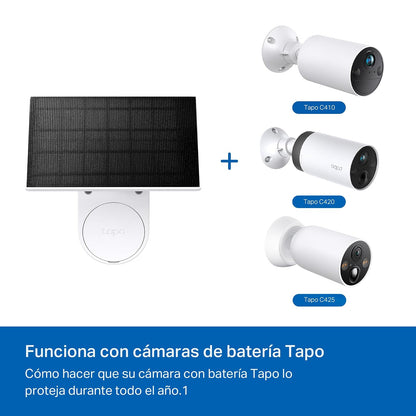 TP-Link Tapo Panel Solar Cámara Seguridad Exterior A201 2.5W