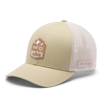 Columbia PFG Patch Mesh Ball Cap Tapa Unisex Adulto - G - Parche de serpentina - caído