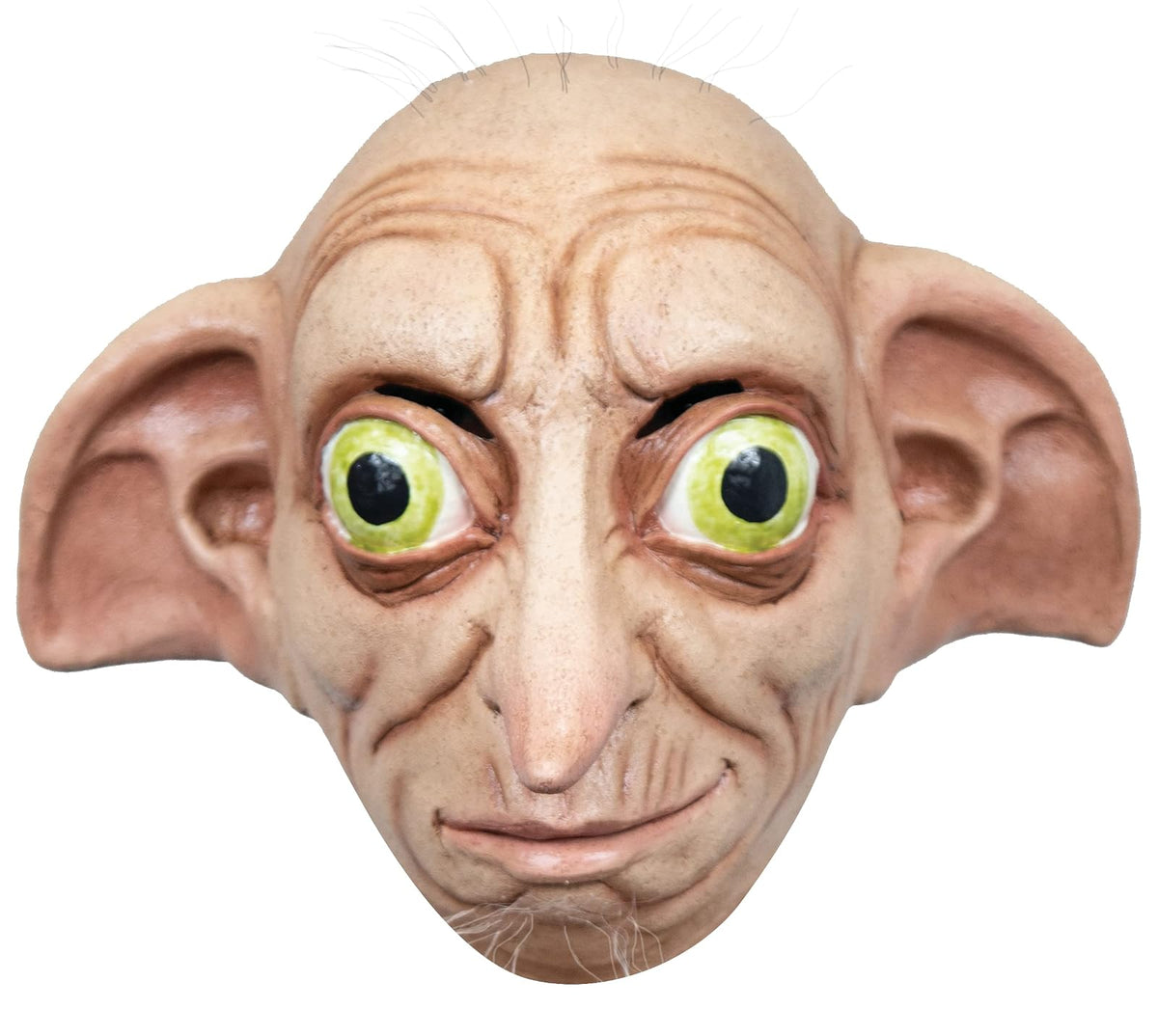 REV Dobby, Máscara Original de Elfo Doméstico de Harry Potter, Máscaras de Criaturas Mágicas de Películas Famosas Ideal para Halloween, Fiestas de Disfraces y Colección
