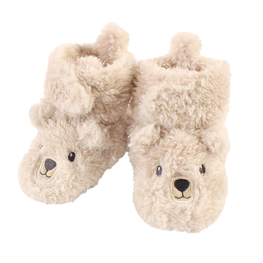 Hudson Baby Botines unisex de forro polar y sherpa de imitación