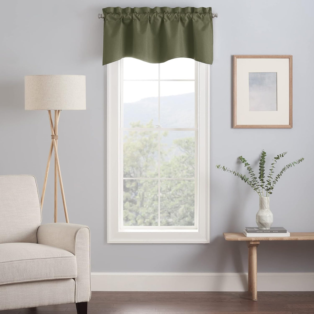 Eclipse Kendall Panel de Cortina Blackout Térmica - Alcachofa - 106.7An x 45.7Al cm (1 Paneles)