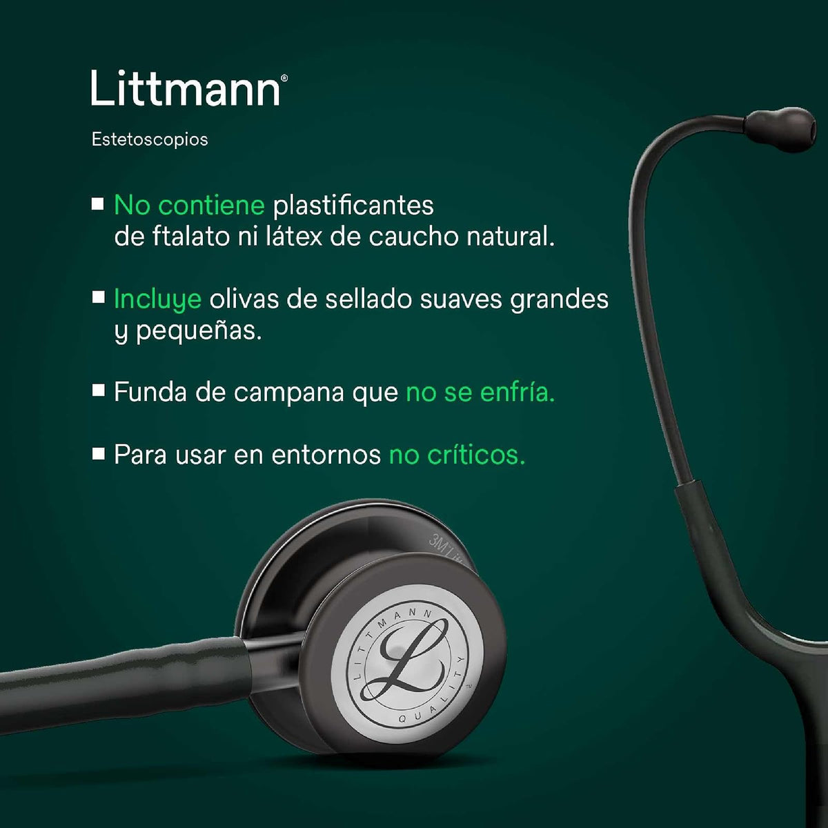 3M Littmann Estetoscopio Classic III, Manguera Color Ciruela, Acabado Espejo, 69 cm (Modelo 5960)