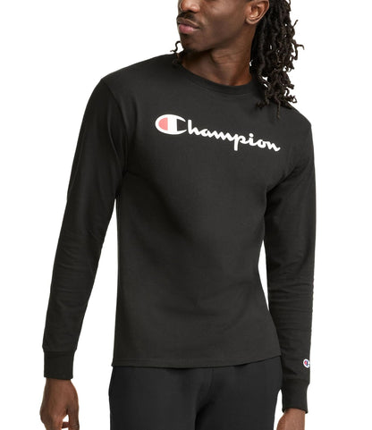Champion LIFE Playera Cuello Redondo para Hombre - G - BLACK