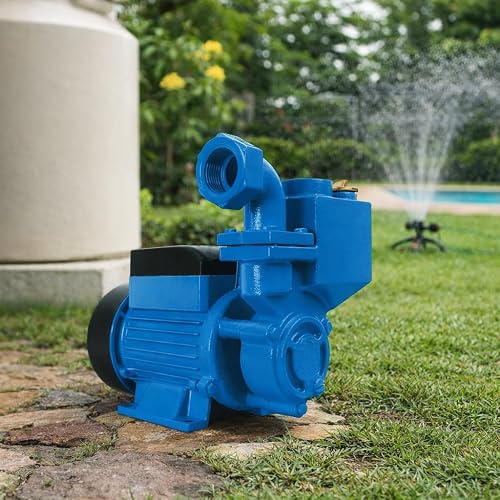 Igoto AT60 Bomba Autocebante 1/2 HP 370W 127V IP44 para Agua Altura Máxima 33m Caudal 30 L/min Uso Doméstico, Tinaco, Riego y Alberca