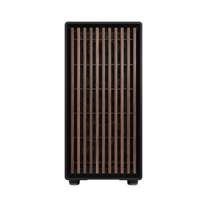 Gabinete Fractal Design North XL E-ATX – Negro, Diseño Estético con Panel de Madera, Soporte para GPUs de hasta 330 mm