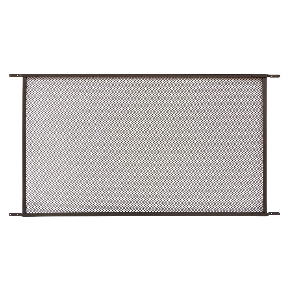 Prime-Line Products Pl 15942 Patio Rejilla de puerta visualización deslizante, 48 en., aluminio, bronce, Construcción