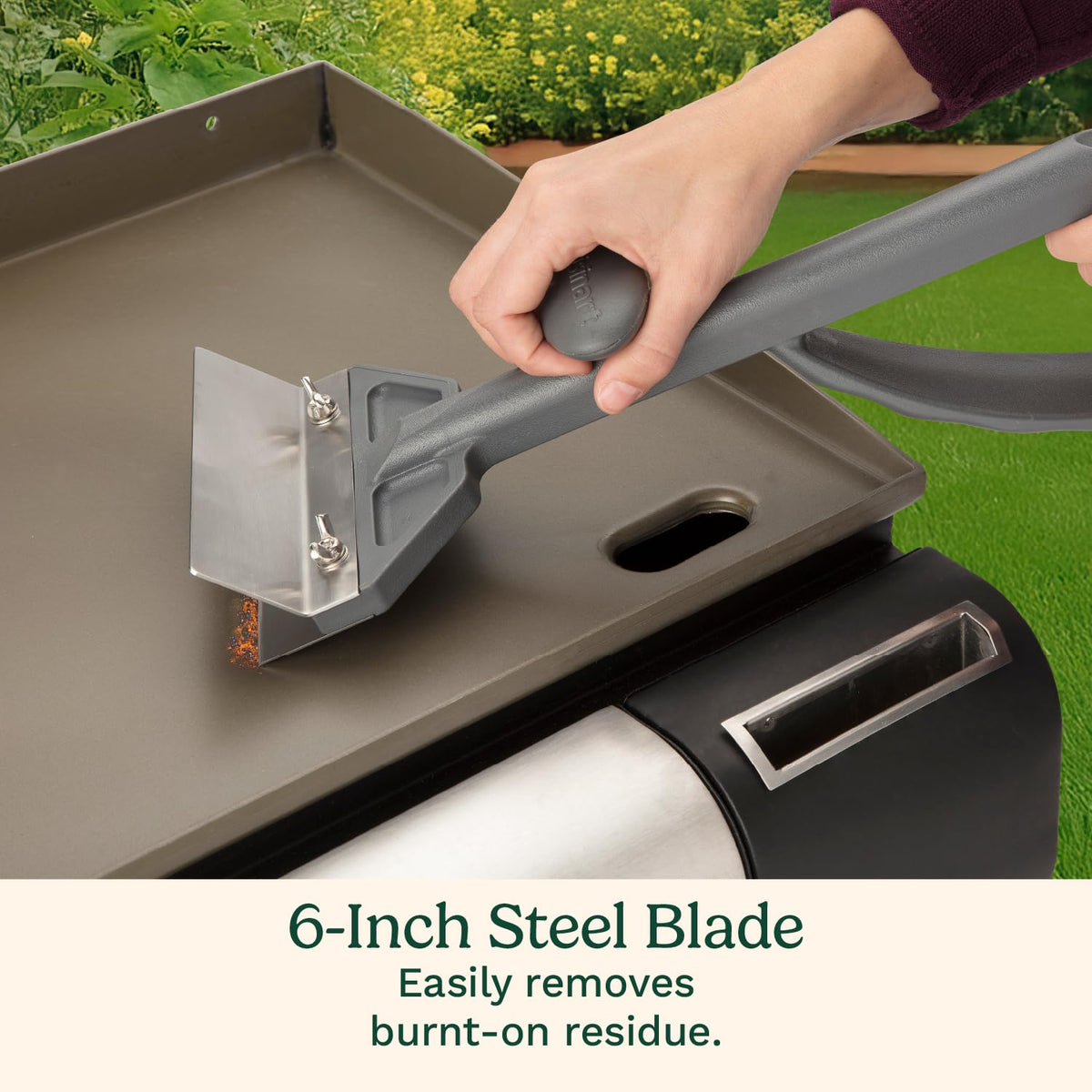 Cuisinart CGS-507 - Juego de Plancha, espátula para Parrilla, Rascador de Parrilla.